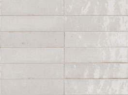 Wandtegel Piet Boon glaze tile white 6x24 - Thuis in Tegels
