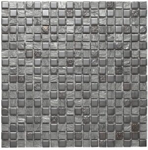 Mozaïek tegels Dune Ceramic Grijs mat/glans 30x30cm - Thuis in Tegels